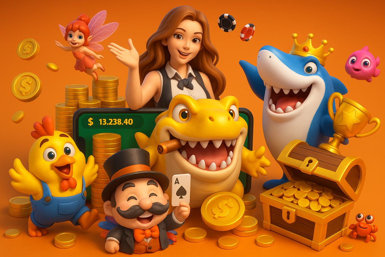 Màn hình game slot online 7ball với nhiều chủ đề đa dạng trên điện thoại